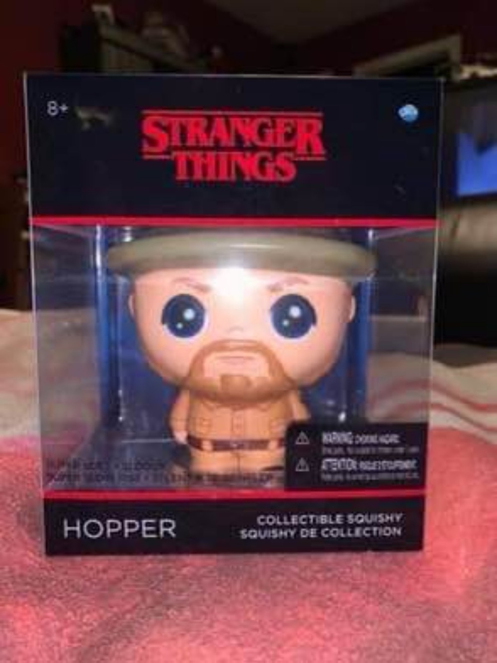 Stranger Things Hopper Collectible Squishy action figure brand new
